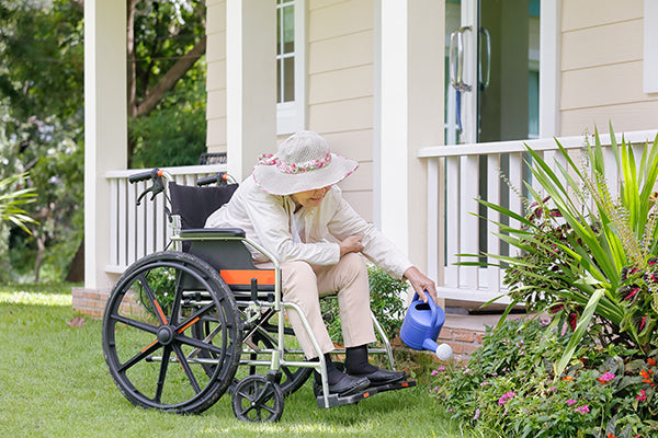 Wellbeing and disabled gardeners