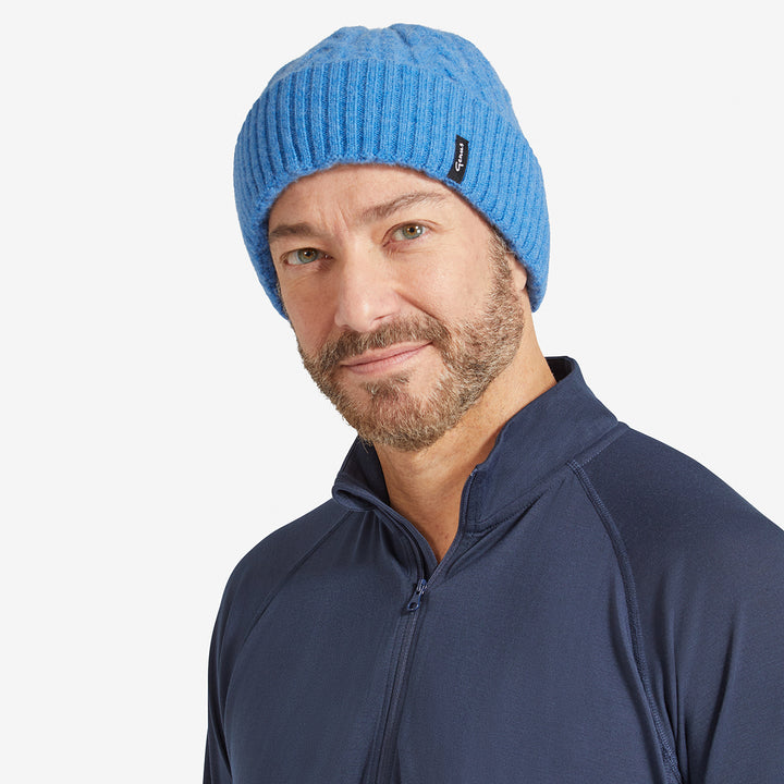 Cable Knit Merino Hat