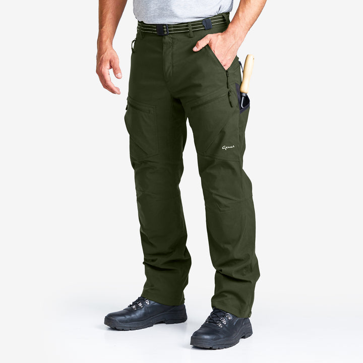 Men's Waterproof Gardening Trousers - New Green