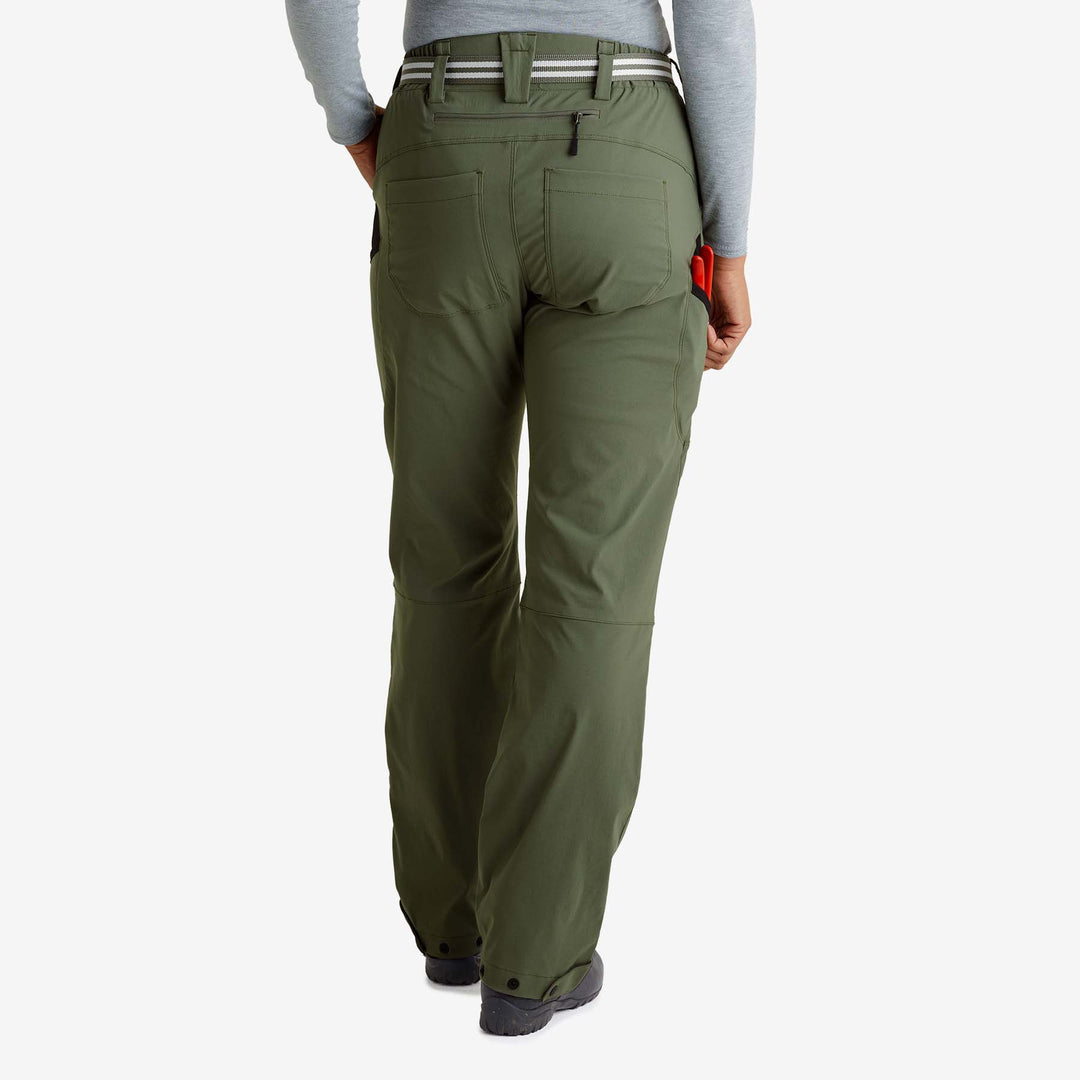 Women's 3-Season Gardening Trousers - Dusky Green